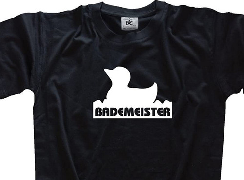 Bademeister mit ente - mit,