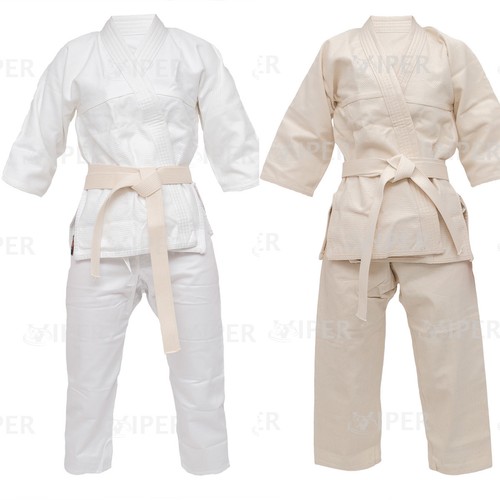 Weißer judoanzug student - judoanzug,