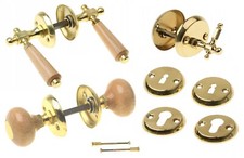 Klassische Türklinke Messing