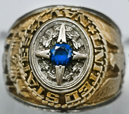 Navy ring 80er jahre - navy,