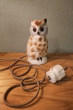 Rauchverzehrer Porzellan Eule Original 50er 60er Jahre