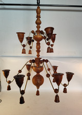 Lichterspinne Leuchter Spinne Erzgebirge Deckenleuchter hängend Kerzenhalter