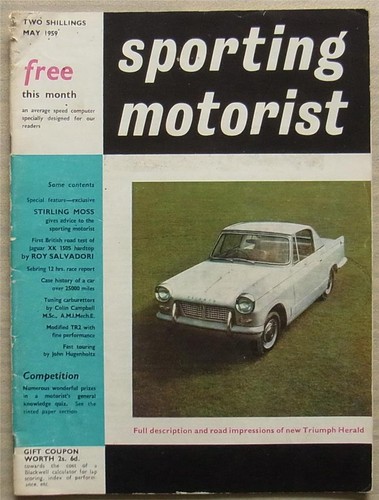 Sporting motorist magazine may - motorist,