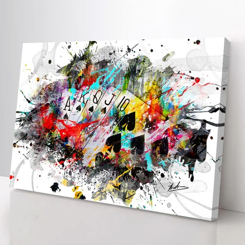 Leinwand bild poker royal - bild,