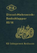 300214 Ersatzteilliste RS 14 RS14 Nordhausen IFA Traktor Radschlepper Famulus