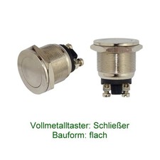 Drucktaster Metall Taster