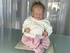 Künstlerpuppe Berenguer Reborn Vinyl Puppe 36 cm. Top Zustand 