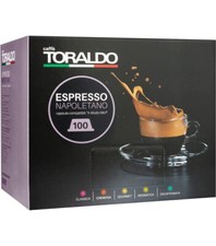 Toraldo Napoletano Cremosa – Kaffeekapseln für A Modo Mio – 100 Stück - 550g