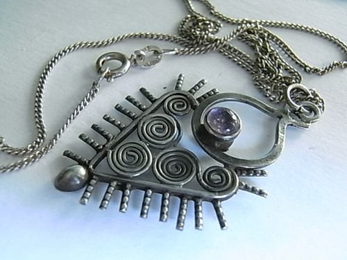 Vintage antik filigran silber - vintage,