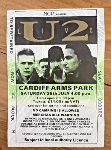 Original ticket cardiff - original,