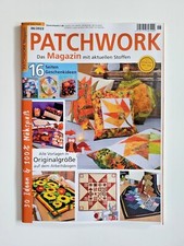 Patchwork  Magazin 06/2022 Das Magazin mit aktuellen Stoffen ,NEU