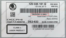 ✅SKODA RADIO PIN CODE SWING BOLERO STREAM RNS 315 SKZ4Z2 SKZ4Z3 SKZ7Z3 SKZAZ2✅