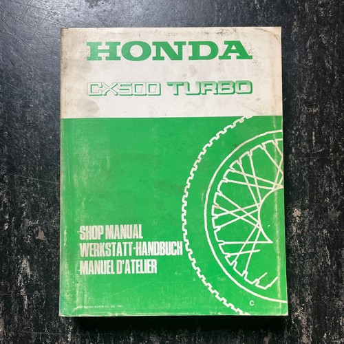 Honda 500 turbo - honda, werkstatt