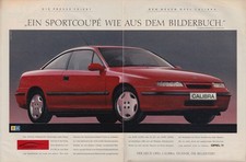 Opel Calibra - Advertising