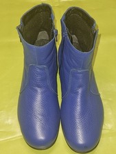 Vitaform Stiefelette Damenstiefel Schwarz,leicht  gefüttert Gr.37 Blau