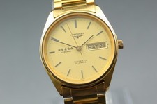 [Near MINT] Longines Admiral Five Star L7.634.2 Gold Dial Automatic Men's Watch