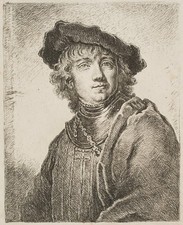 Nach REMBRANDT (*1606), Tronie