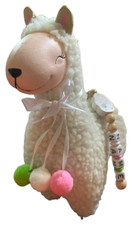 Spardose Lama mit Plüsch mit