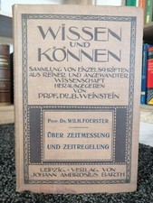 Über Zeitmessung und