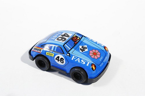 Blauer rennwagen - blauer,
