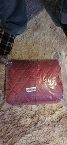 Rollstuhlfußsack rot neu - rot,,