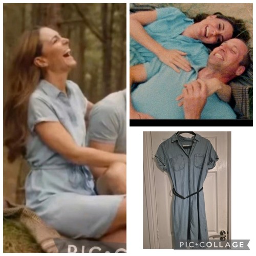 Logg jeanshemd kleid gr - h&m,