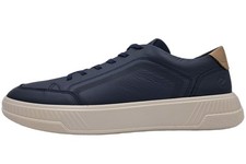 Ecco Leder Schnürschuhe Blau