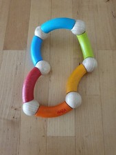 HABA Greifling Motorikspielzeug schön bunt Holz Top !