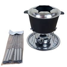 Gusseisen Emaille Fondue Set