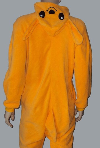 Damen plüsch kostüm overall - plüsch,