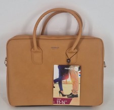 Laptoptasche Mobilis Origine Briefcase 11" - 14" Tan Kunstleder Braun OHNE GURT