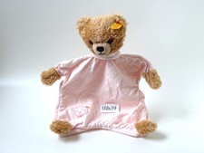 Steiff Teddy 239533 Schlaf gut Bär Werbung Schriftzug Hellweg & Augsburg (T233)