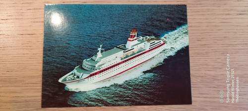 Postkarte passagierschiff - postkarte,