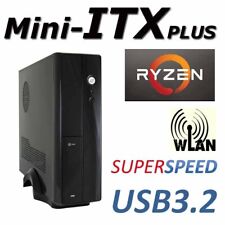 SLIM PC AMD Ryzen 5 5600G 16GB 512GB SSD Win11 Pro WLAN USB3.2 HDMI Computer