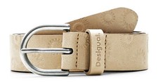 Desigual embossed leather - leather, belt