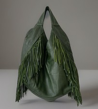 Echt Leder Tasche Festival Leder Grossbody Fransen  Cowgirls camp Boho Tasche