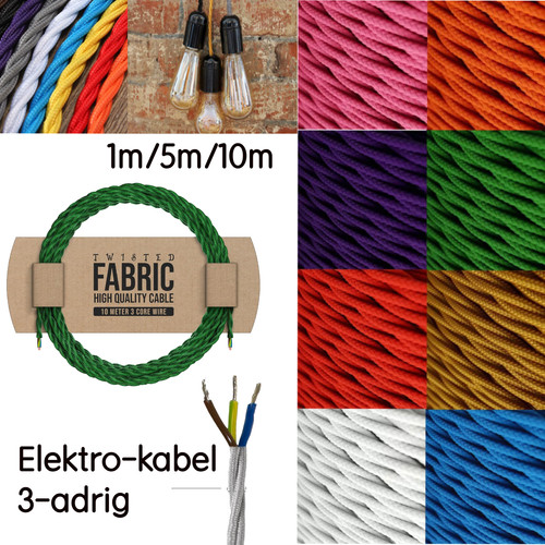 Textilkabel für lampe - textilkabel,