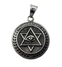 Edelstahl Anhänger Illuminati