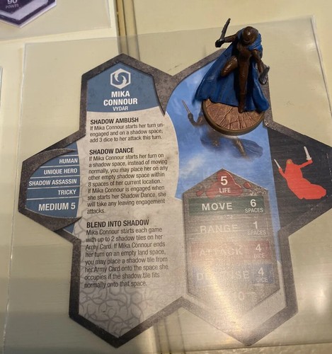 Heroscape mika connour vydar - mika,