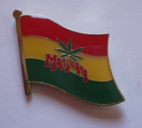 Flaggen pin vergoldet - flaggen-pin,