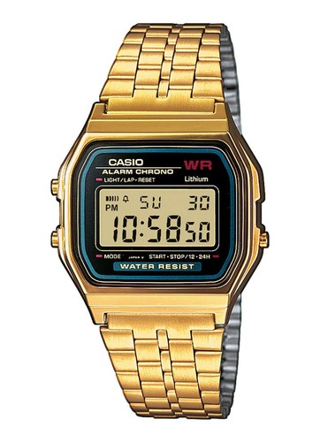 Casio retro gold unisex - retro,