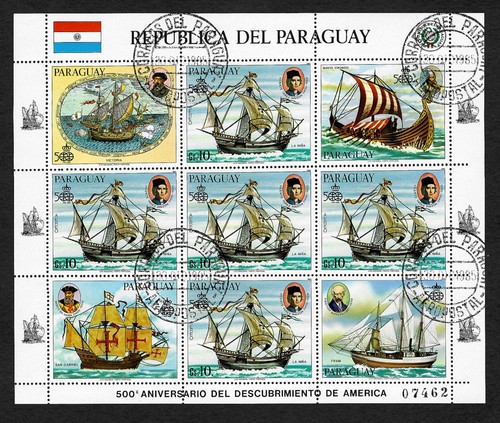 Paraguay 1985 schiffe - paraguay,