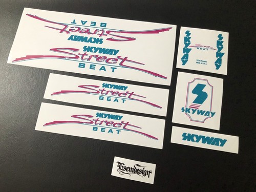 Skyway street beat - beat, aufkleber