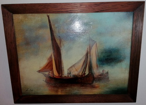 Museale seelandschaft mit - seelandschaft,