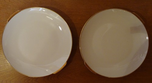 Servierteller weiß mit - 2,