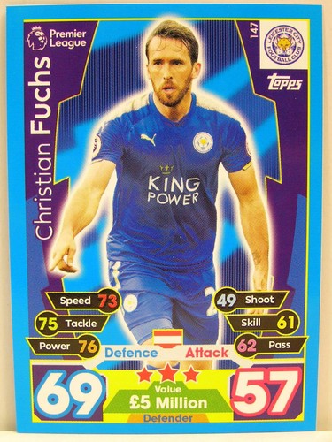 Match attax 2017 premier - match,