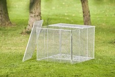 Brista Deckel oder Boden für Streckmetall Komposter verzinkt 1000x1000 mm