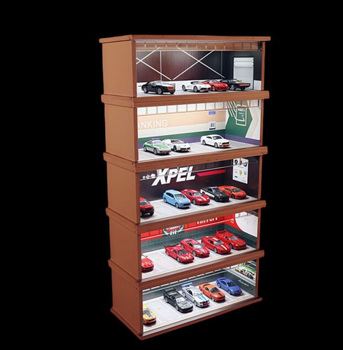 Diorama auto garage - diorama,