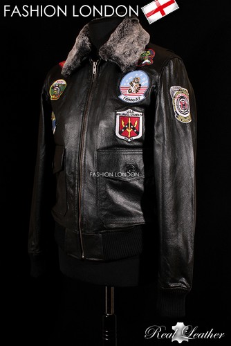 Herren top gun bomberjacke - top, g1
