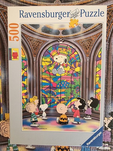 Puzzle 500 snoopy king - puzzle,